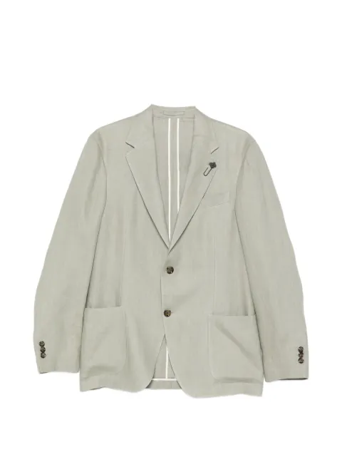 Lardini patch-pocket jacket