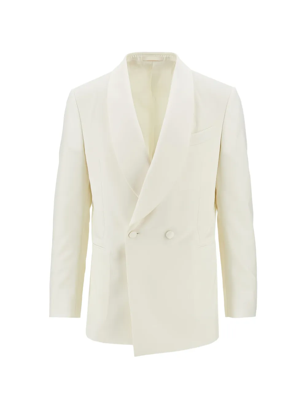 Caruso double-breasted blazer - Toni neutri