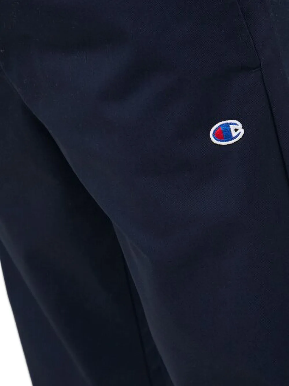 Champion logo-detail straight-leg trousers Blauw