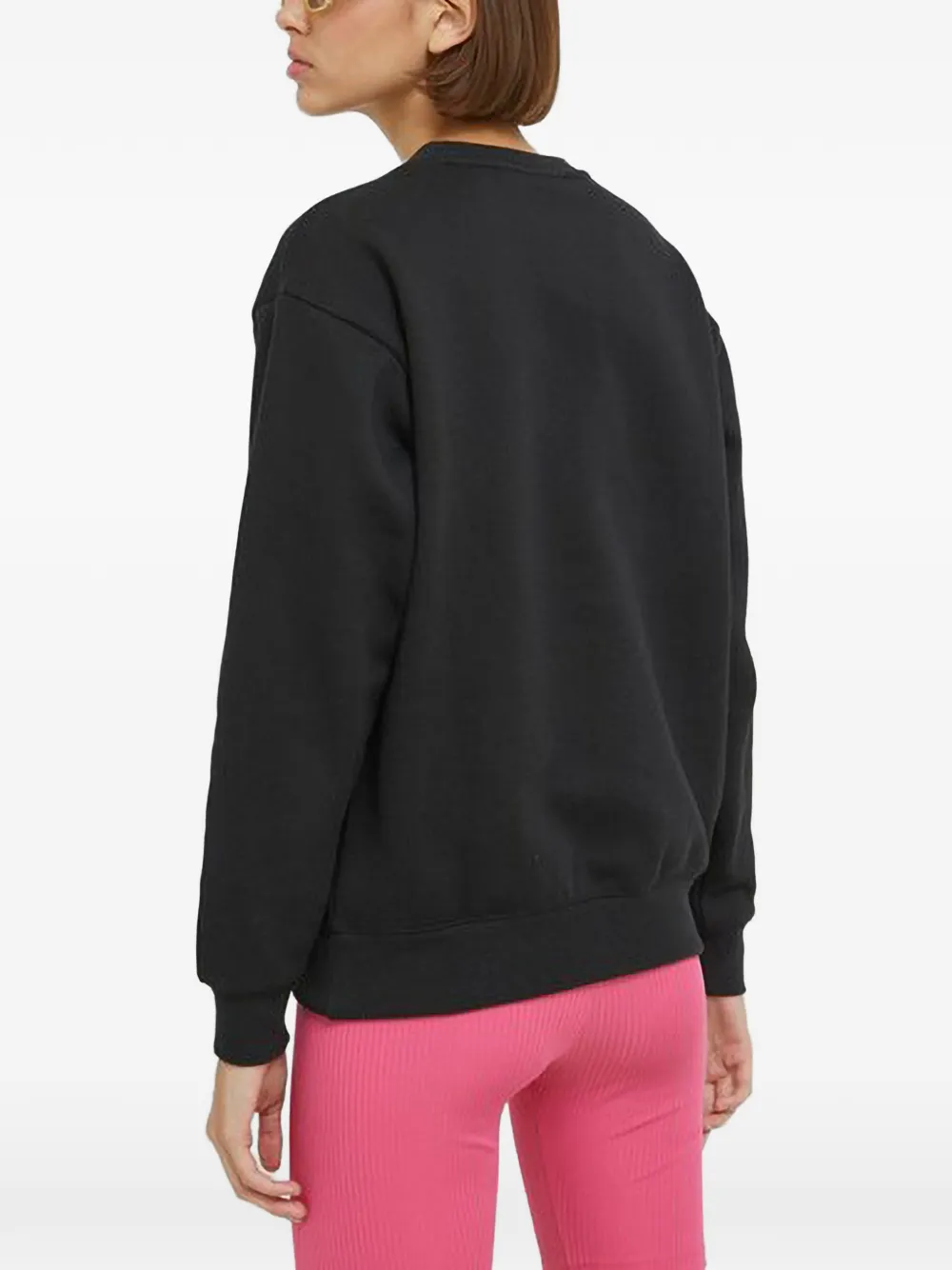 Champion Trui met logopatch Zwart