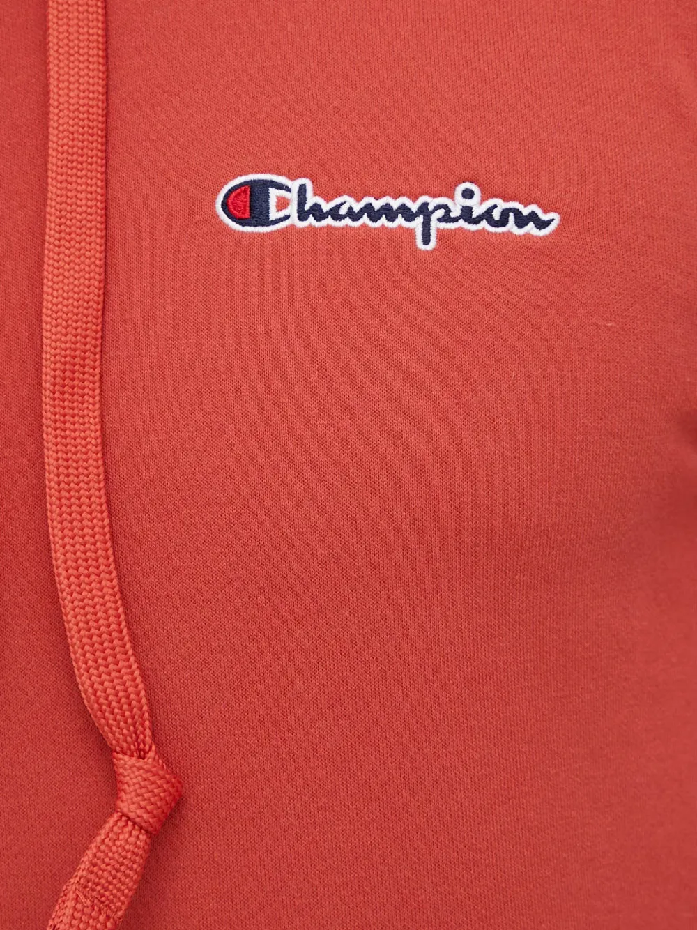 Champion Hoodie met logodetail Oranje