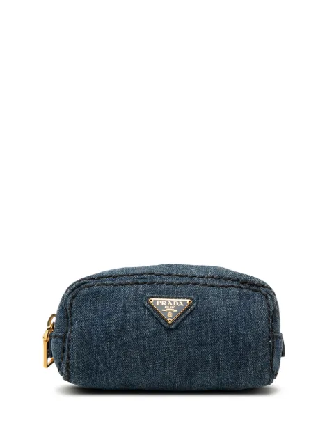 Prada Pre-Owned 2000-2013 Denim Cosmetic pouch