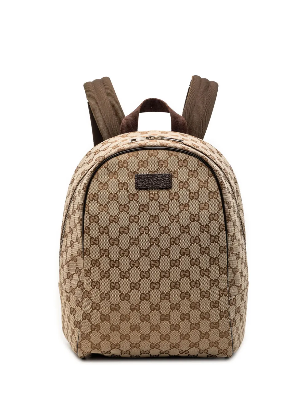 Gucci Pre-Owned 2000-2015 GG Canvas backpack - Marrone