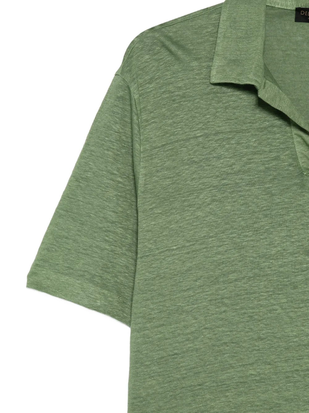 Dell'oglio T-shirt met V-hals Groen