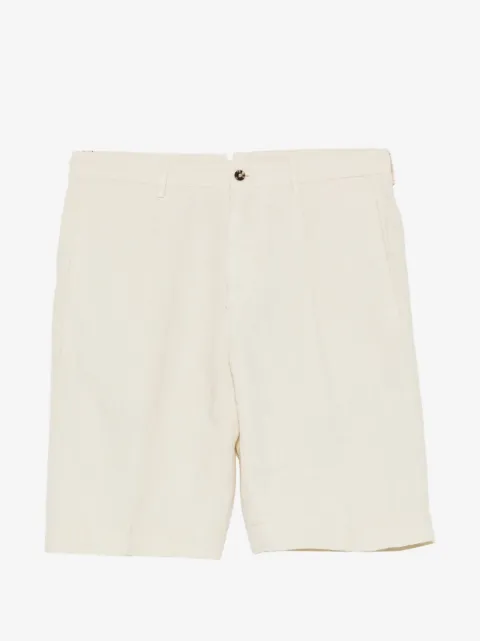 Dell'oglio button pleated shorts