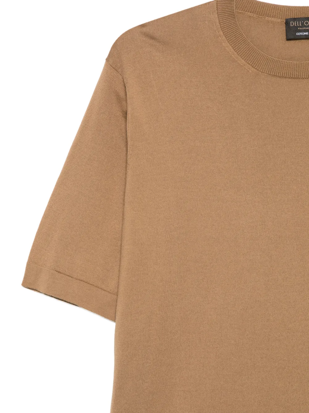 Dell'oglio T-shirt met ronde hals Beige