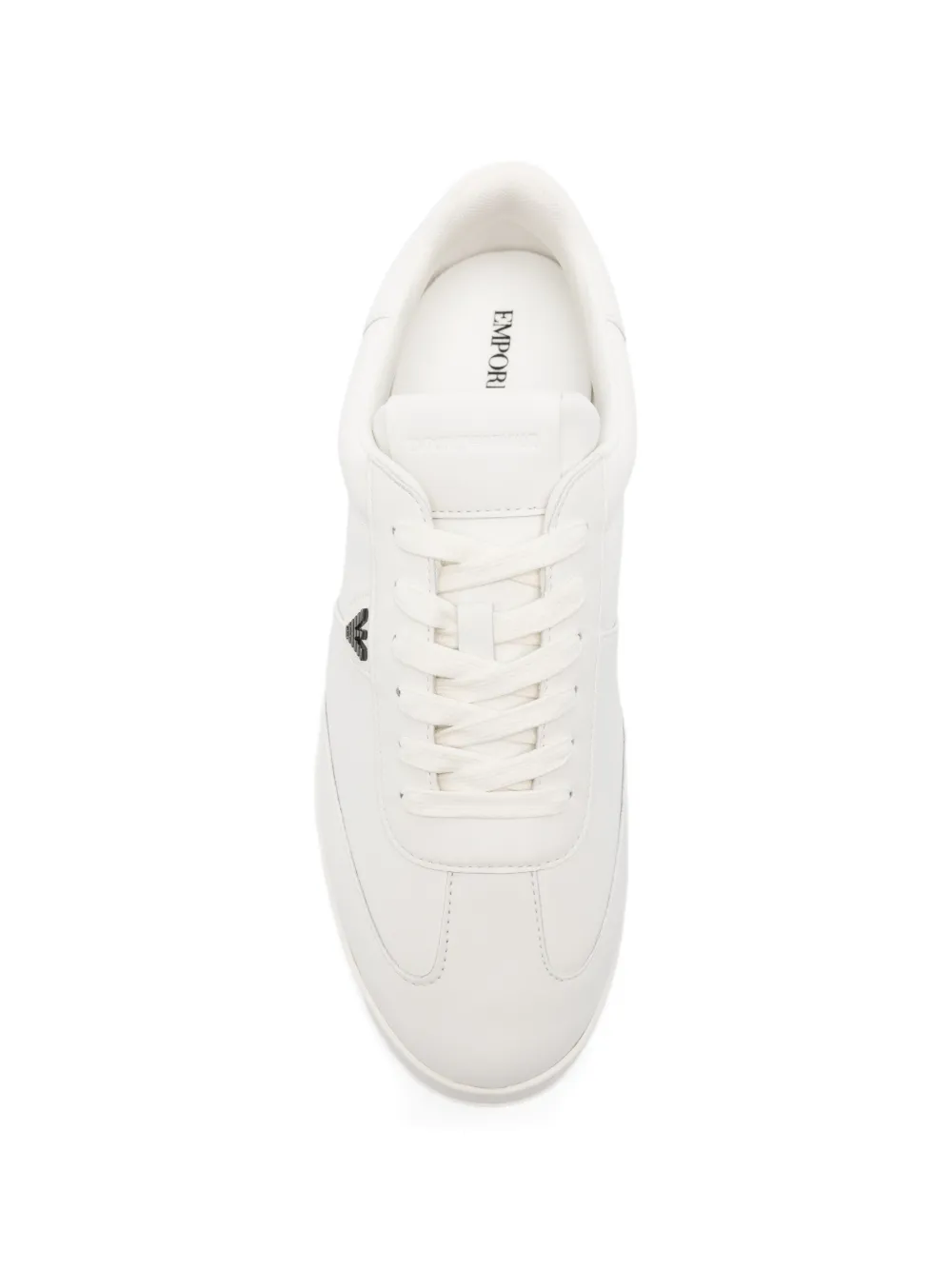 Emporio Armani logo sneakers Wit