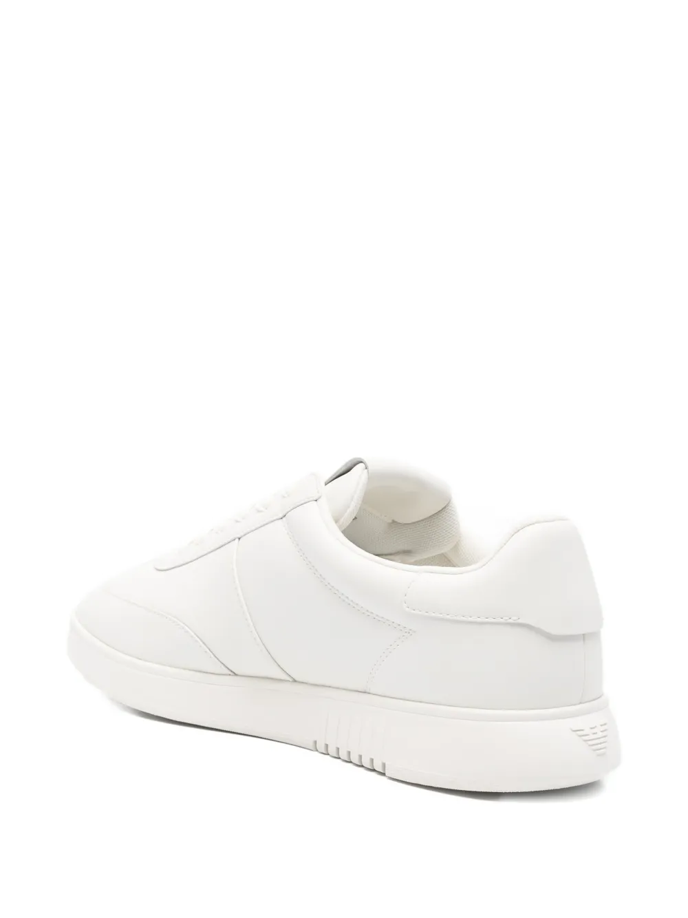 Emporio Armani logo sneakers Wit