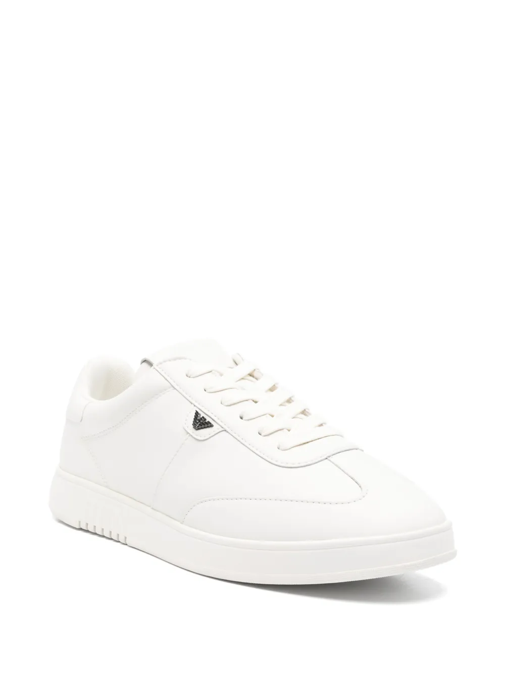 Emporio Armani logo sneakers Wit