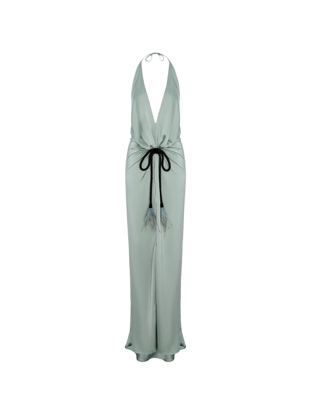 V:PM ATELIER Lily sleeveless maxi dress - Verde