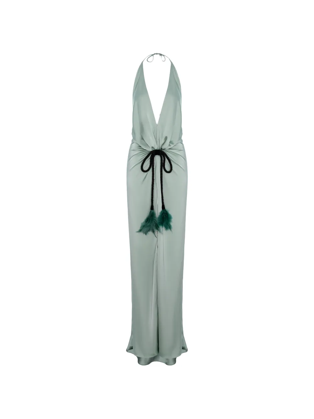 V:PM ATELIER Lily sleeveless maxi dress - Verde