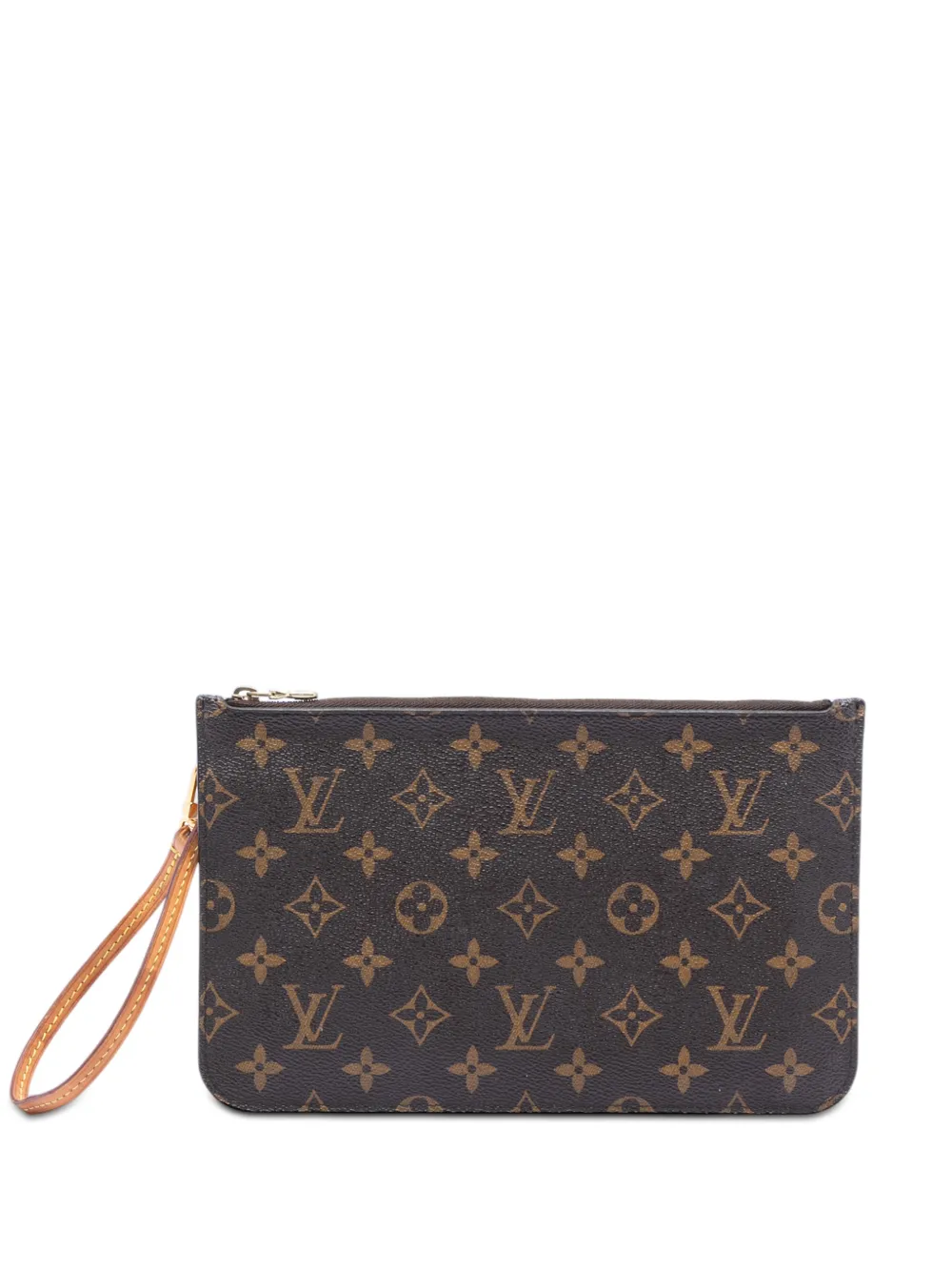Louis Vuitton Pre-Owned 2014 Monogram Neverfull MM pouch - Marrone