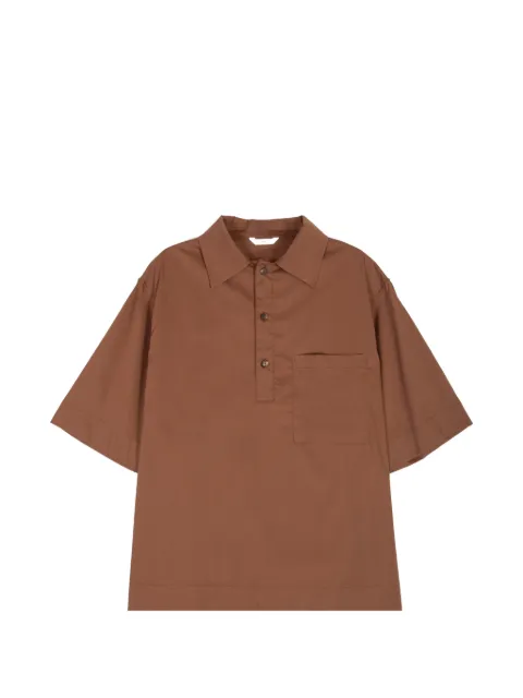 Hevo Montursi short-sleeved chest-pocket shirt