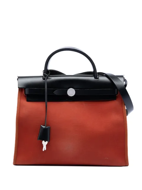 Hermès Pre-Owned Toile Herbag Zip 31 axelremsväska från 2013