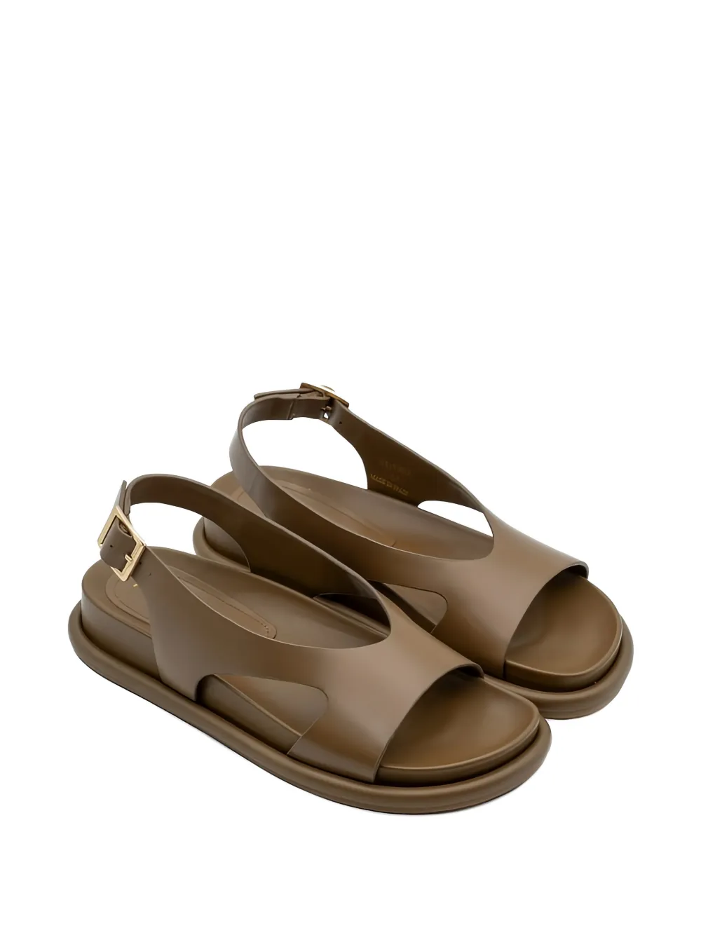 Palomitas By Paloma Barcelò Calista leren sandalen Bruin