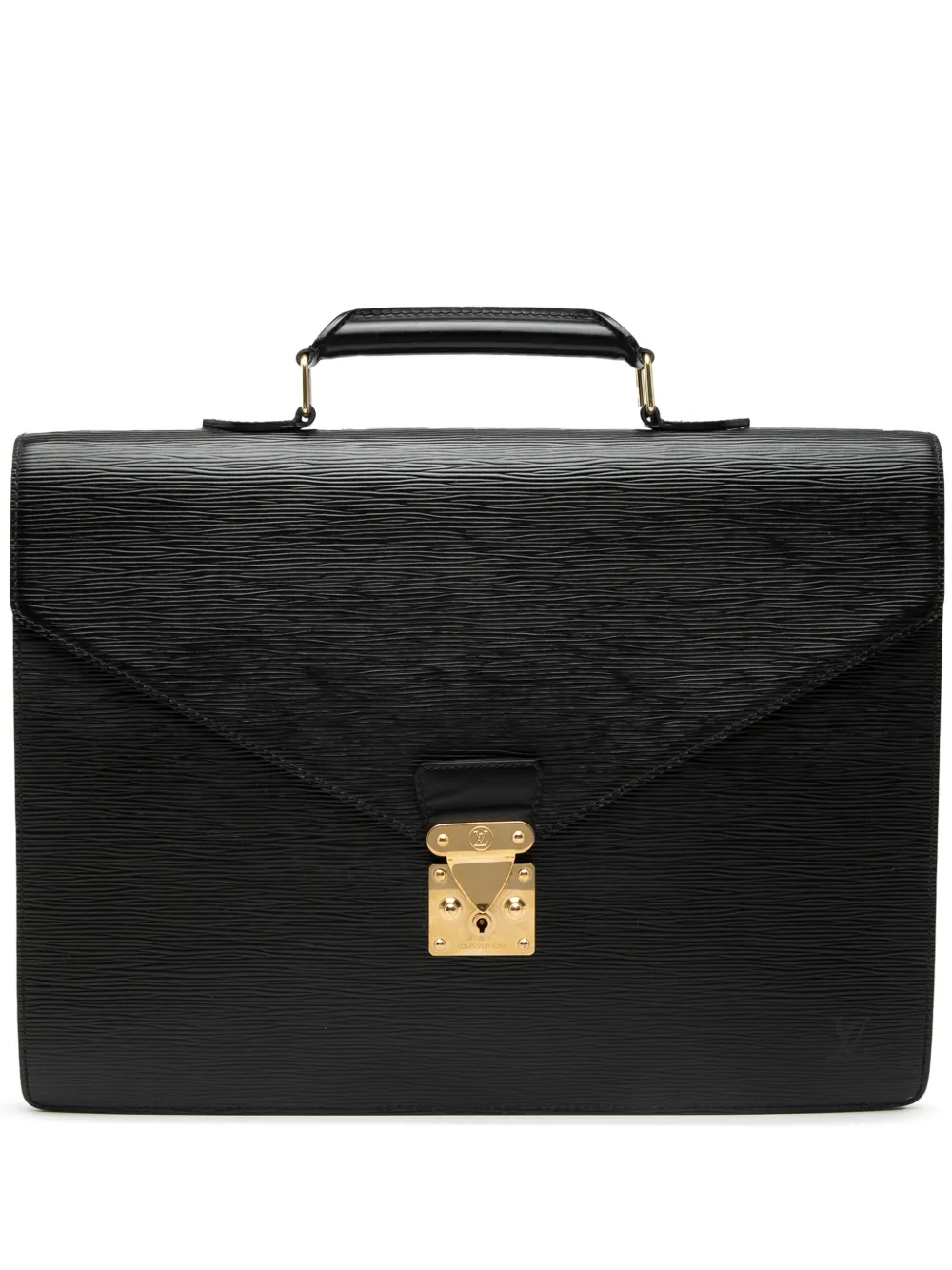 Louis Vuitton Pre-Owned 2001 Epi Serviette Conseiller business bag - Black