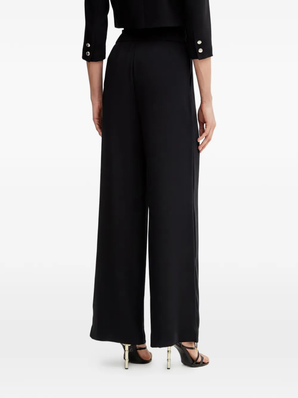 Morgan Elastische broek Zwart