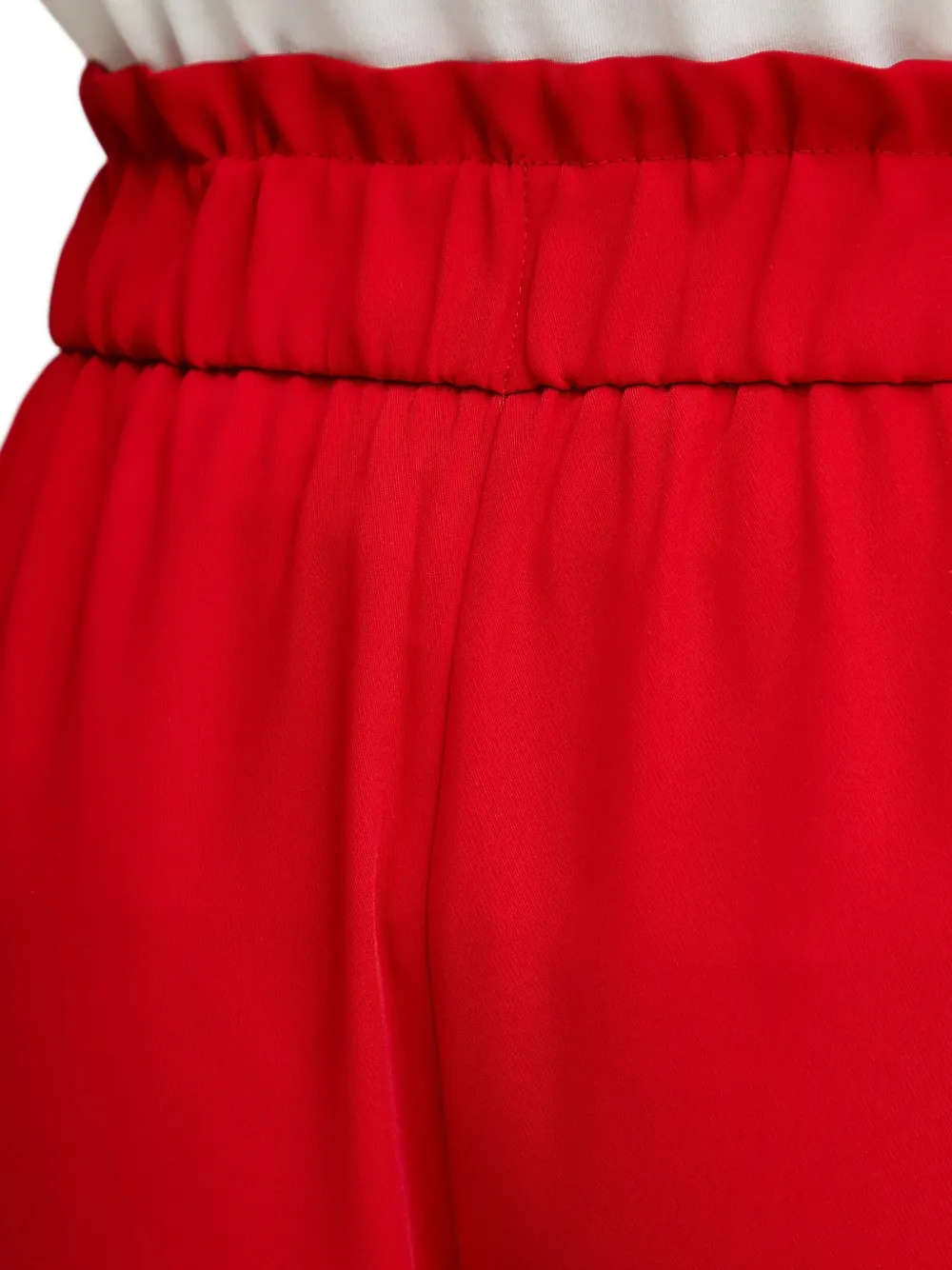 Morgan paperbag-waist palazzo pants Rood