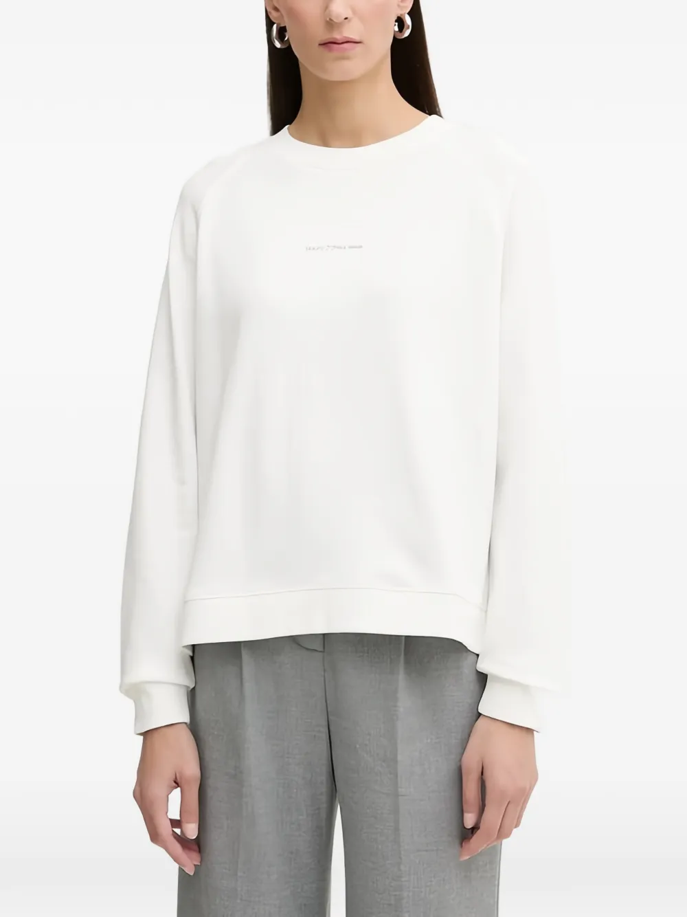 Marc O'Polo raglan-sleeves sweatshirt - Bianco