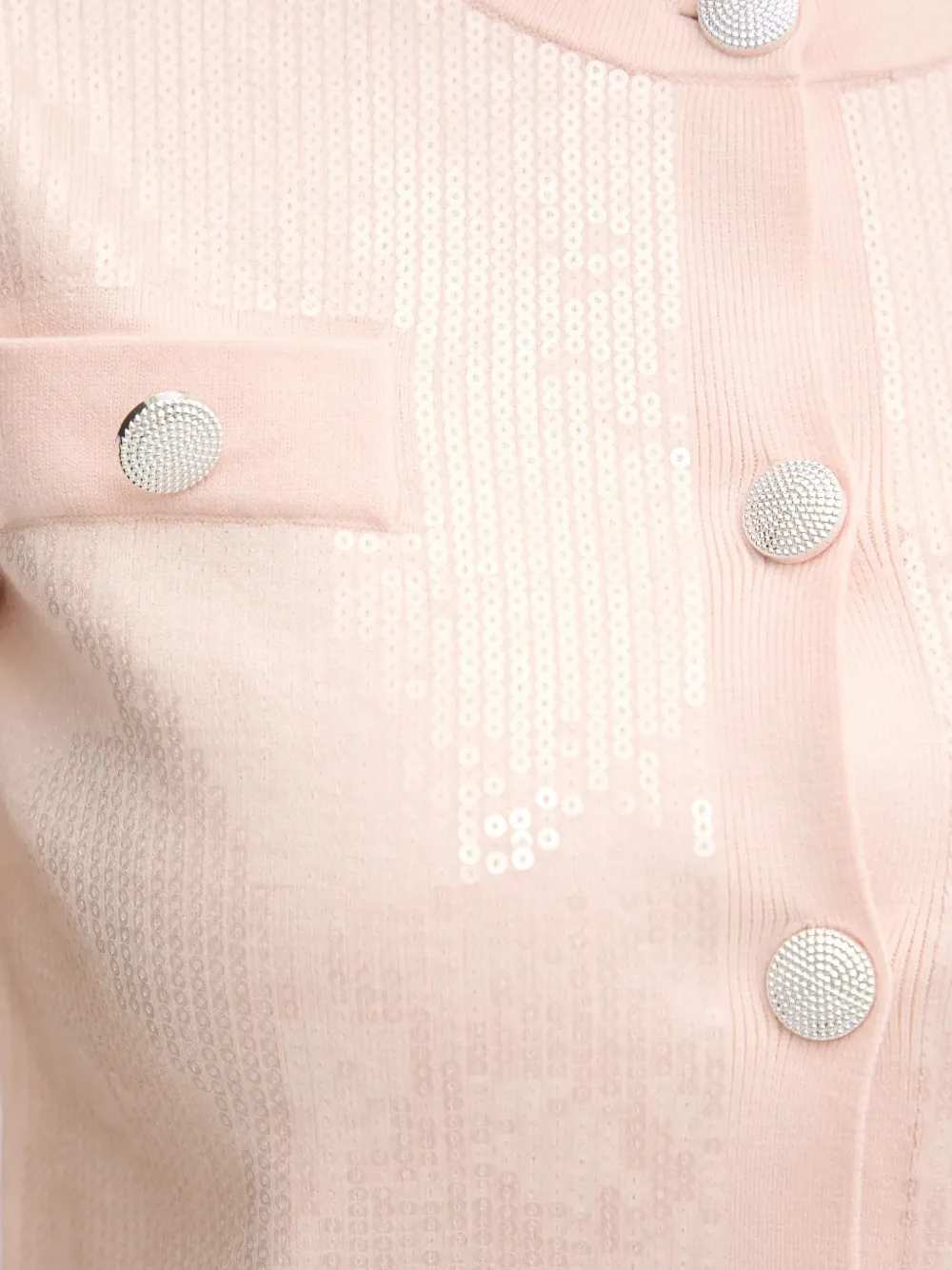 Morgan Vest met pailletten Roze