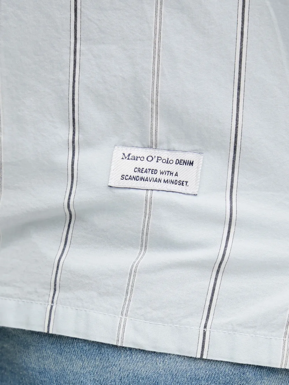 Marc O'Polo Gestreept overhemd Blauw