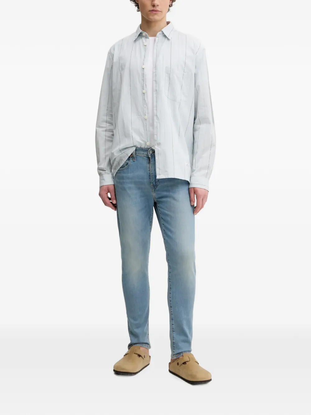 Marc O'Polo Gestreept overhemd Blauw