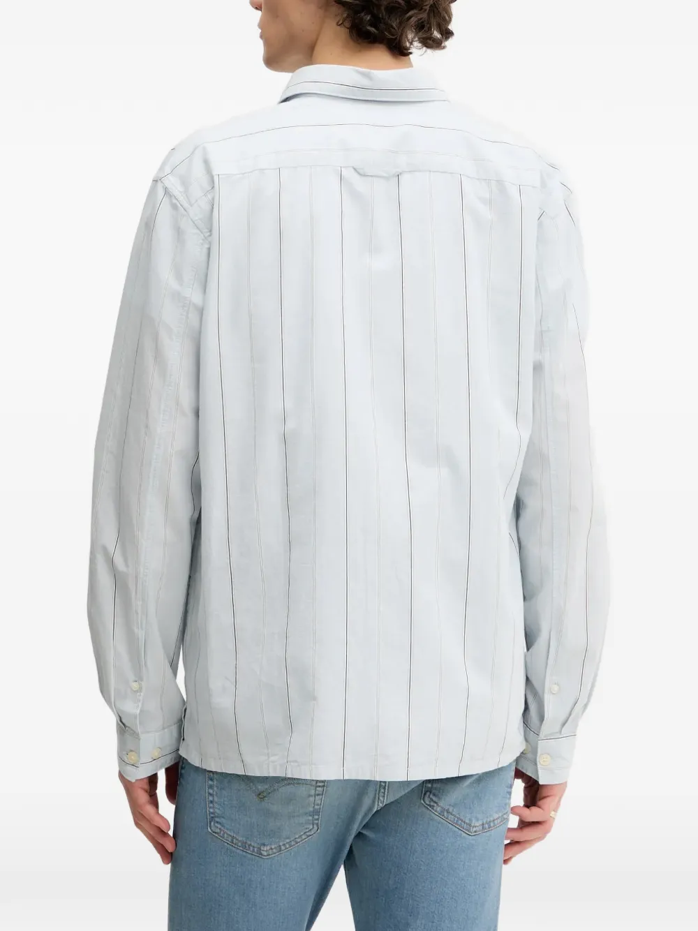 Marc O'Polo Gestreept overhemd Blauw