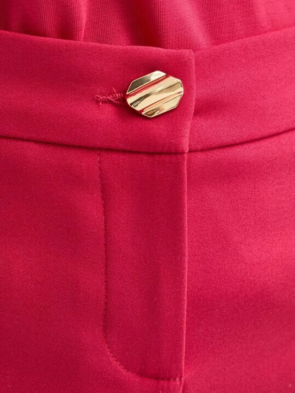 Morgan Shorts met omgeslagen pijpen Roze