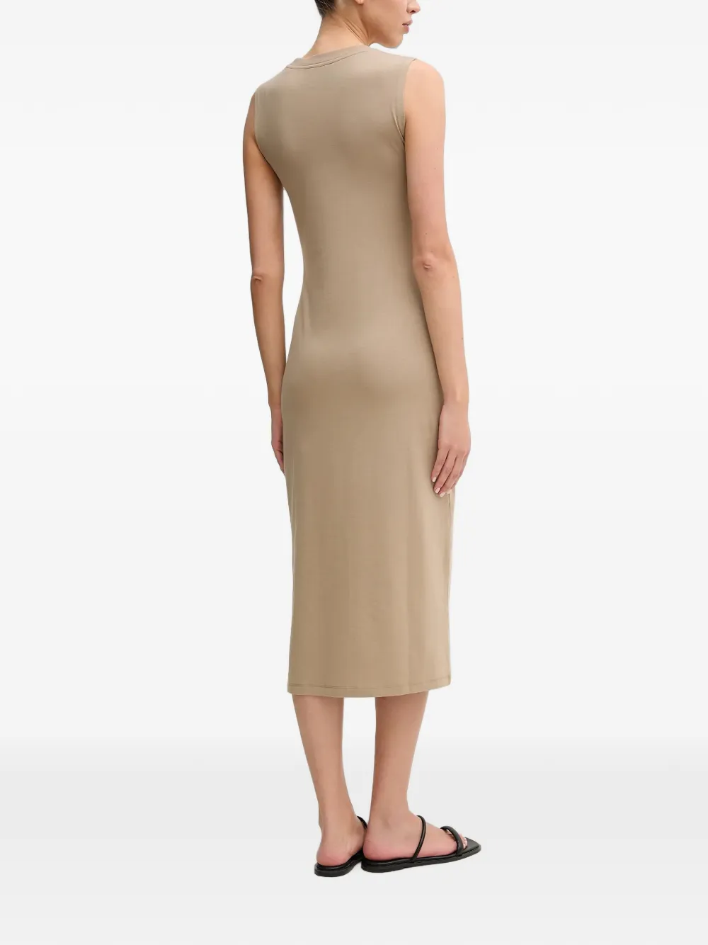 Marc O'Polo Mouwloze jurk Beige