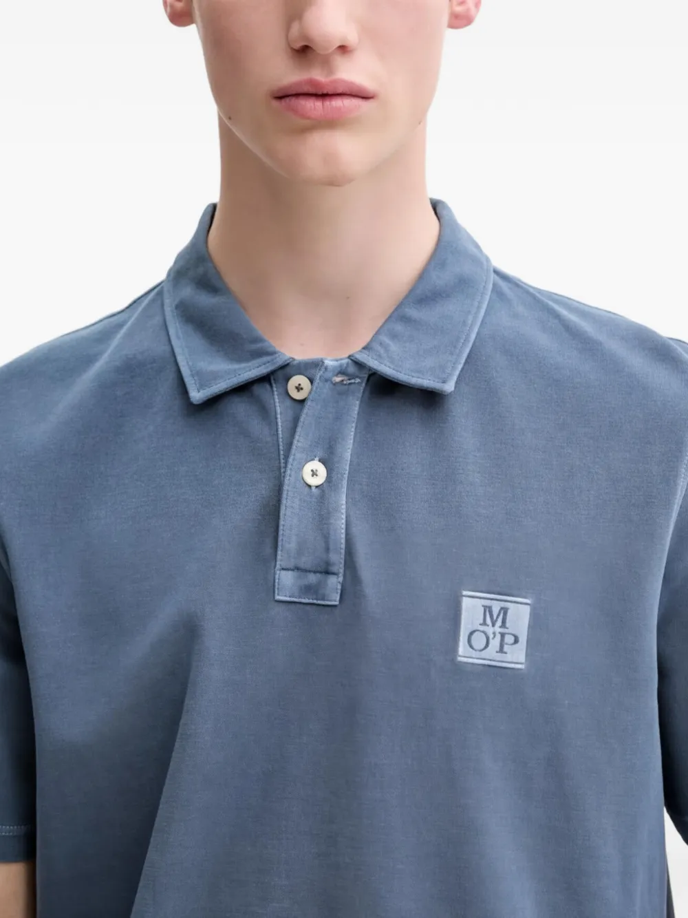 Marc O'Polo Poloshirt met logo Blauw
