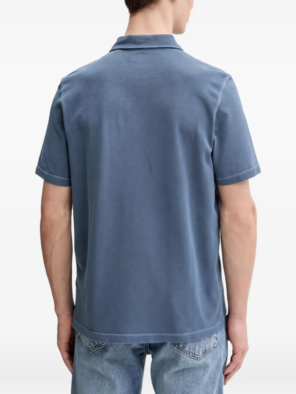 Marc O'Polo Poloshirt met logo Blauw