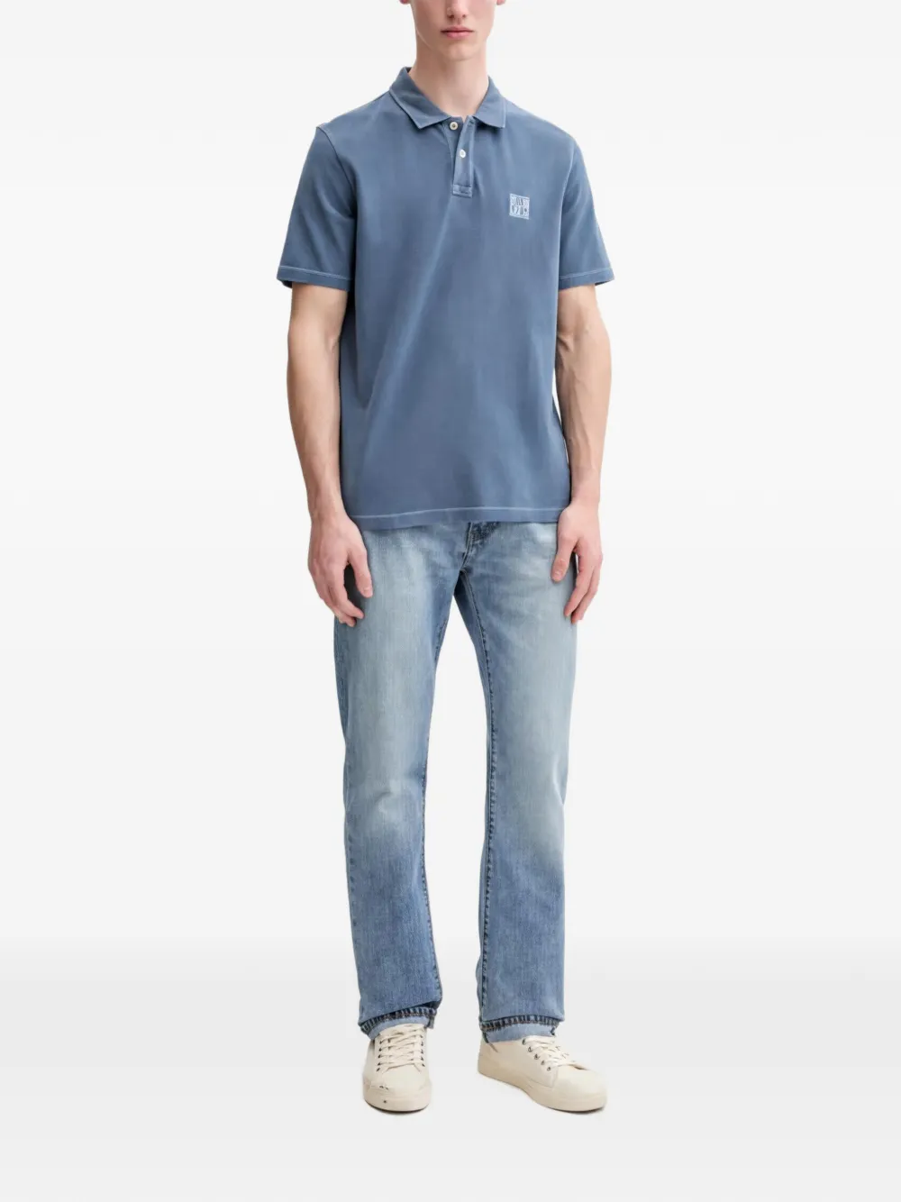 Marc O'Polo Poloshirt met logo Blauw