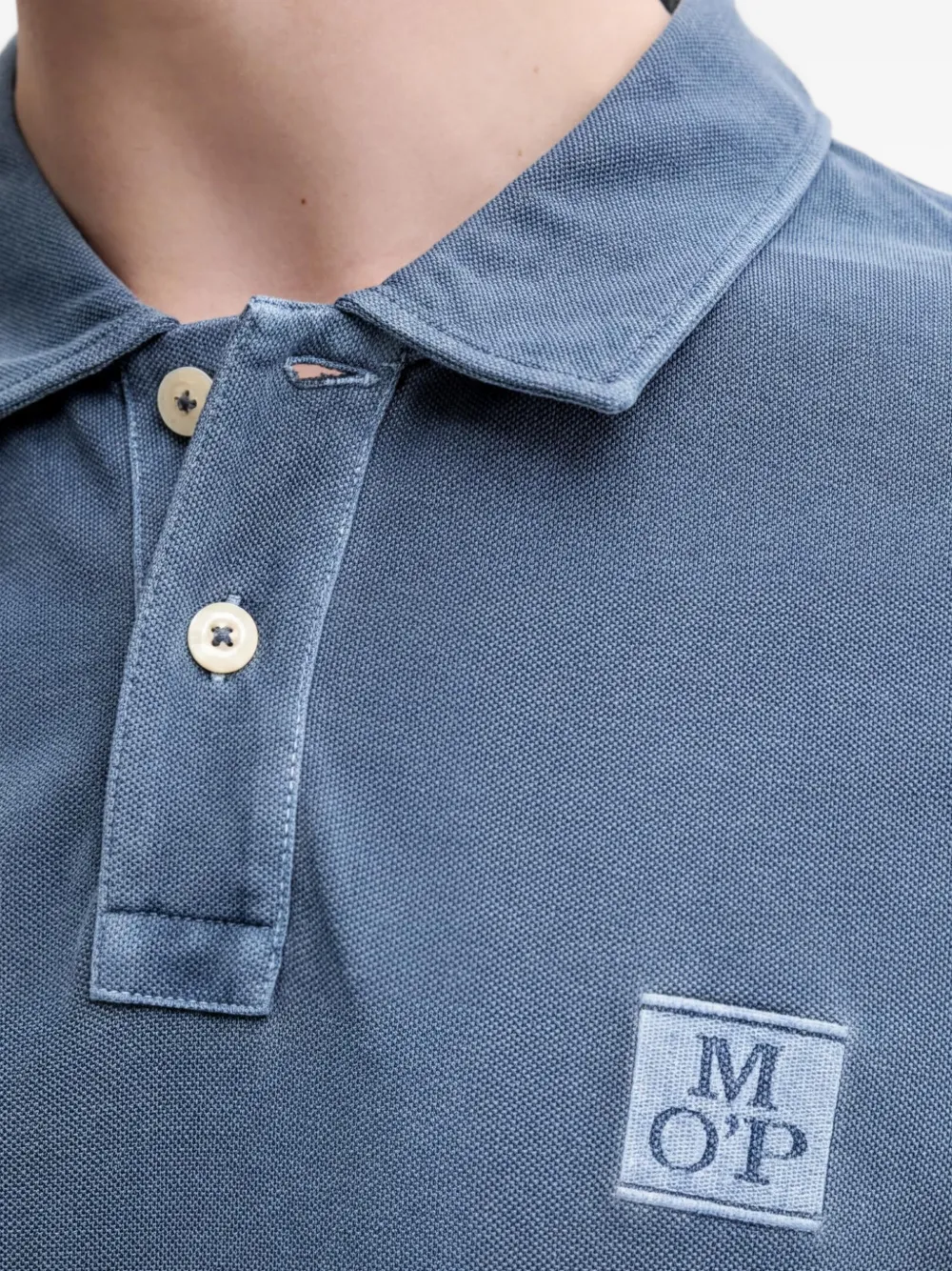 Marc O'Polo Poloshirt met logo Blauw
