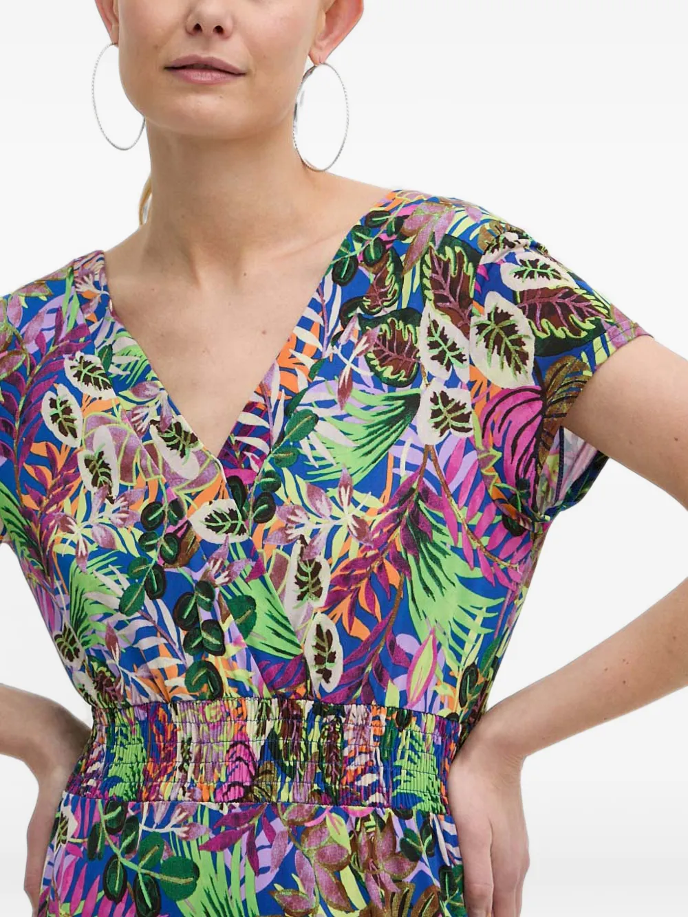 Morgan Jurk met bloemenprint Veelkleurig