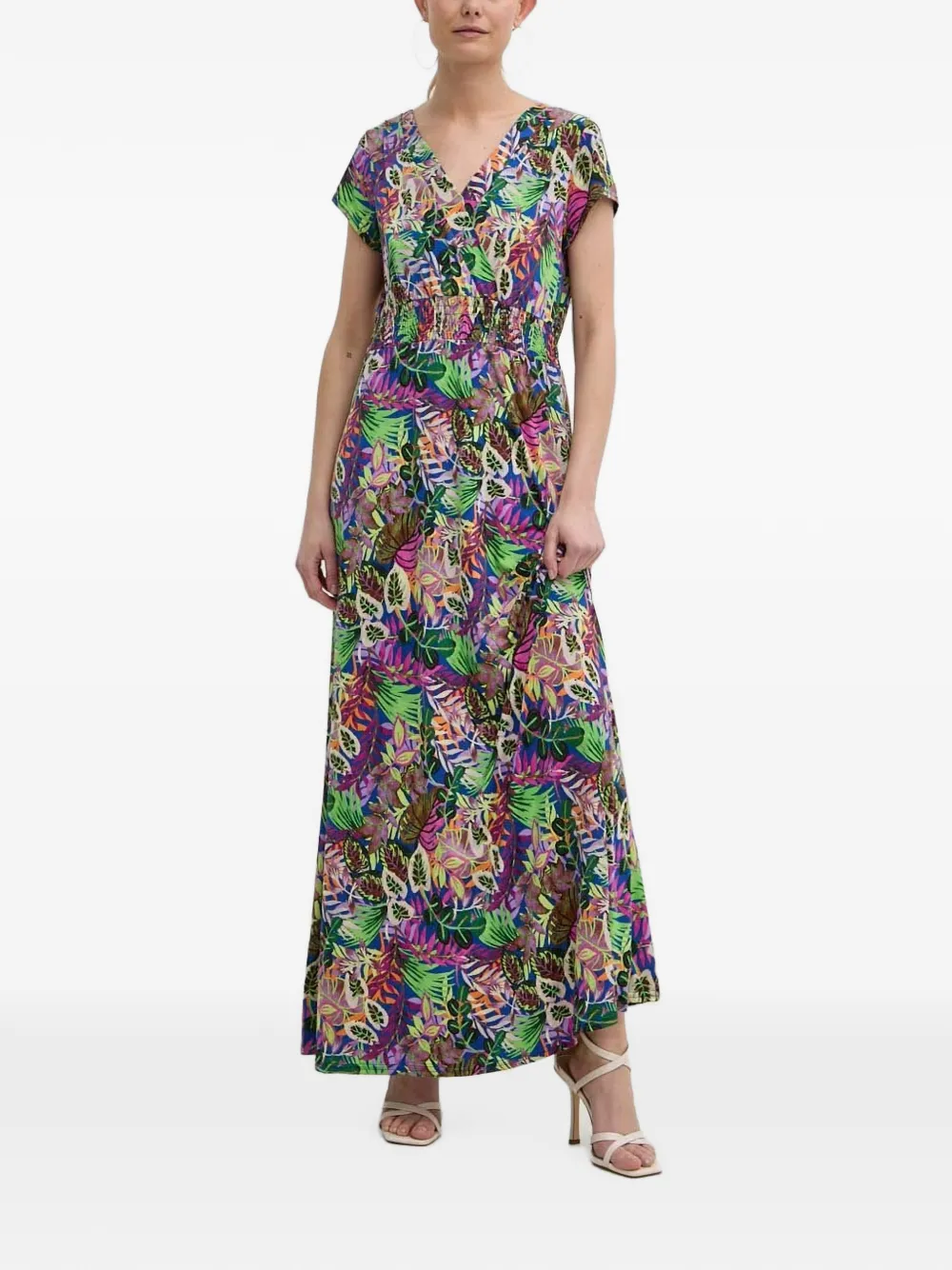 Morgan floral-print maxi dress