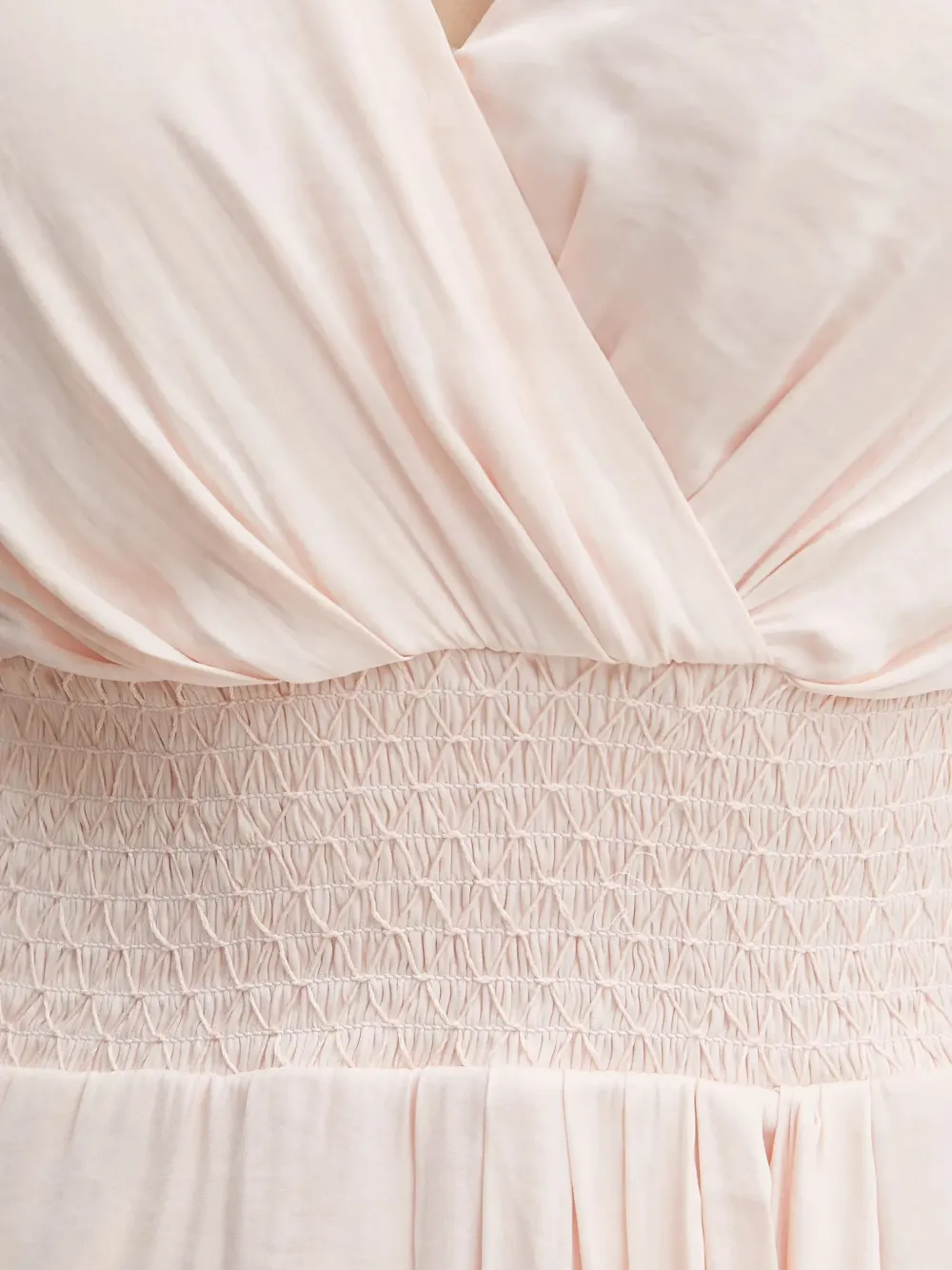 Morgan Rwany mini-jurk met ruches en wikkel-design Roze