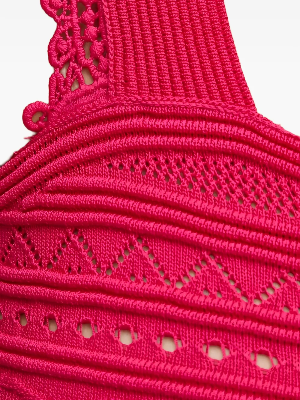 Morgan Top met vierkante hals Roze