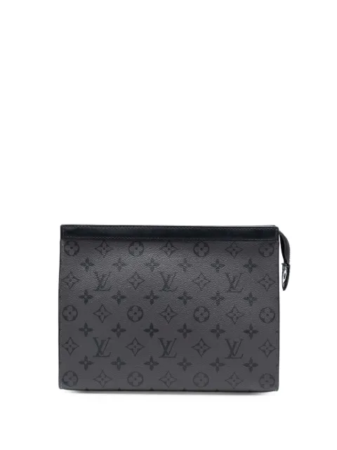 Louis Vuitton Pre-Owned 2020 Monogram Eclipse Reverse Pochette Voyage MM clutch bag