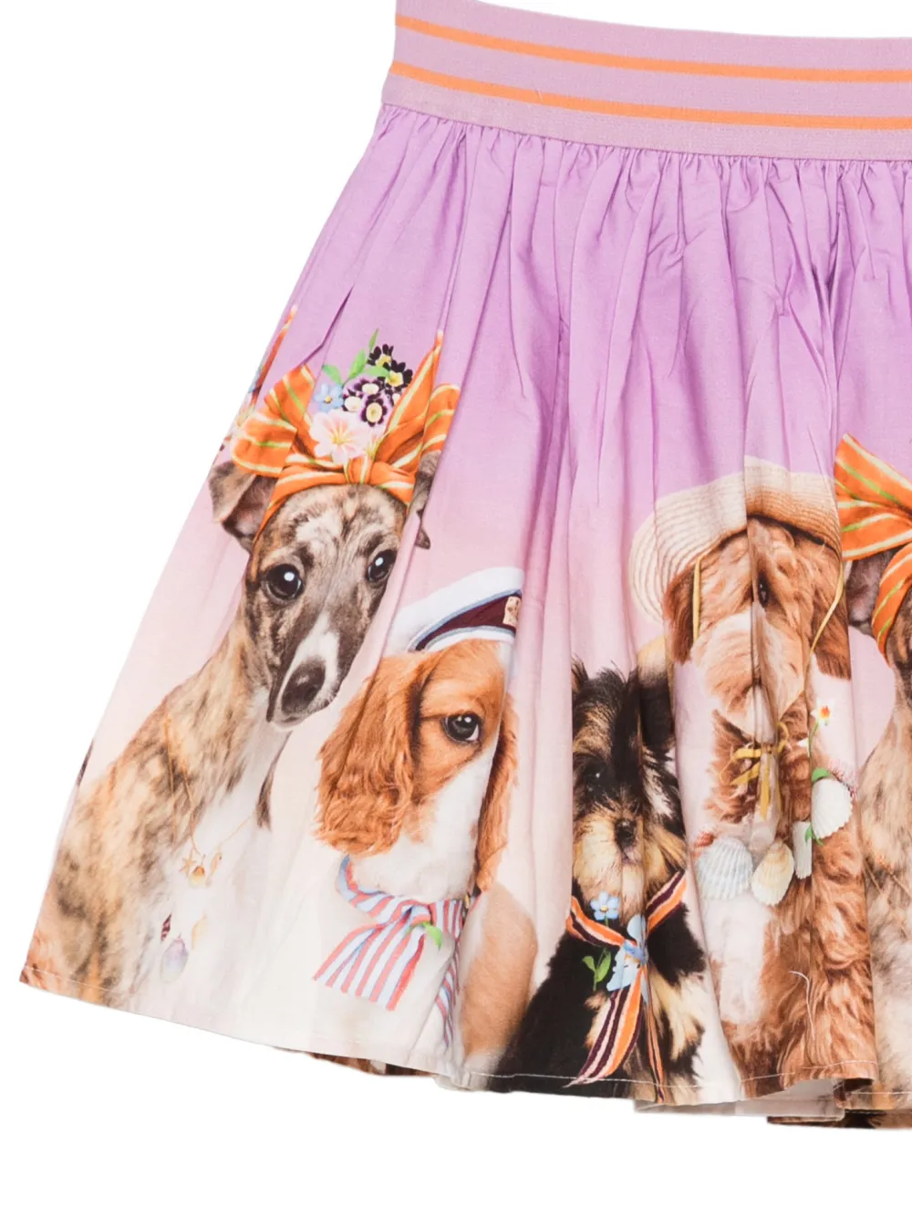 Molo Brenda rok met hondenprint Paars