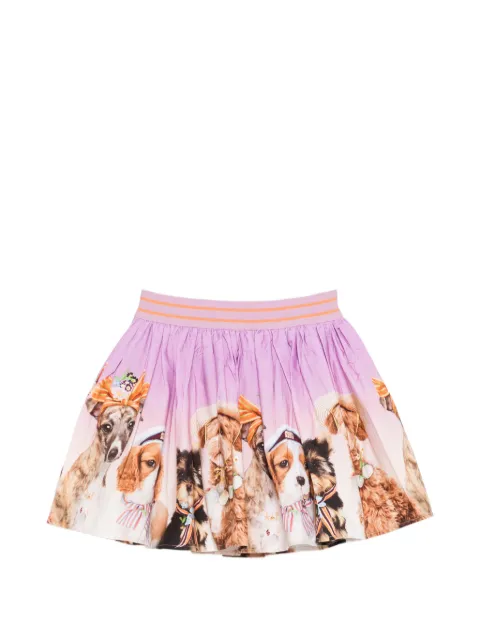 Molo falda Brenda con perro estampado