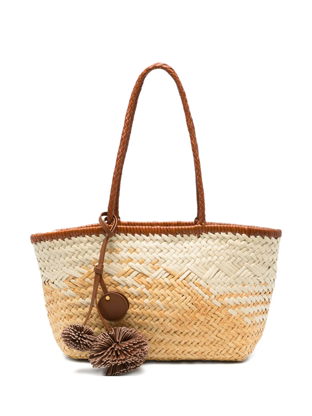 GIANNI CHIARINI Paloma tote bag - Toni neutri