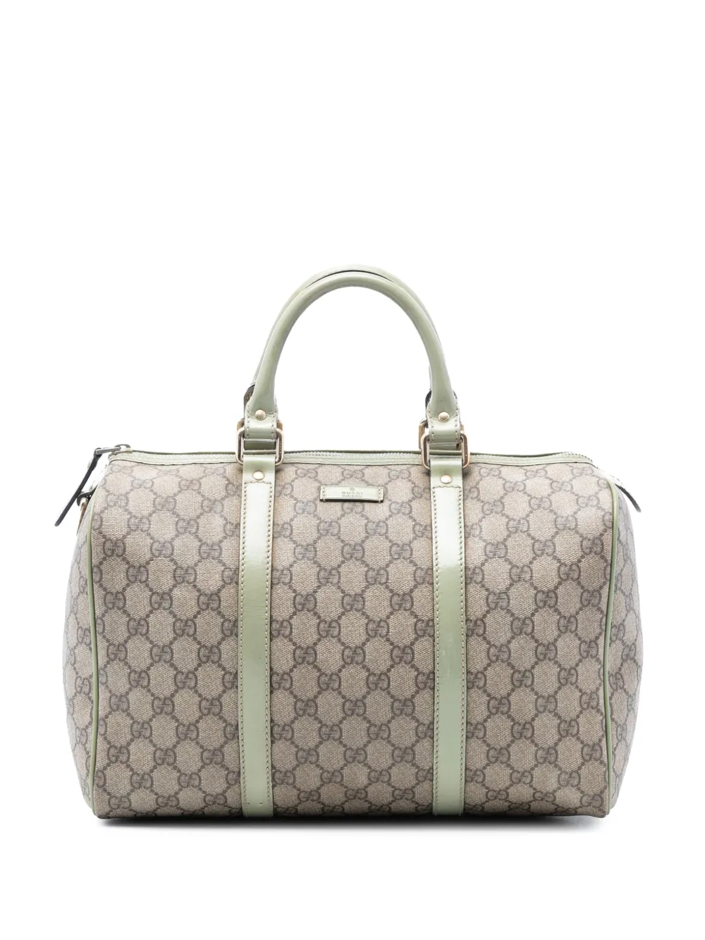 Gucci Pre-Owned 2016-2025 Medium GG Supreme Joy boston bag - Marrone