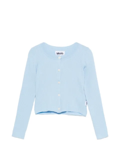 Molo Giselle ribbed-knit cardigan