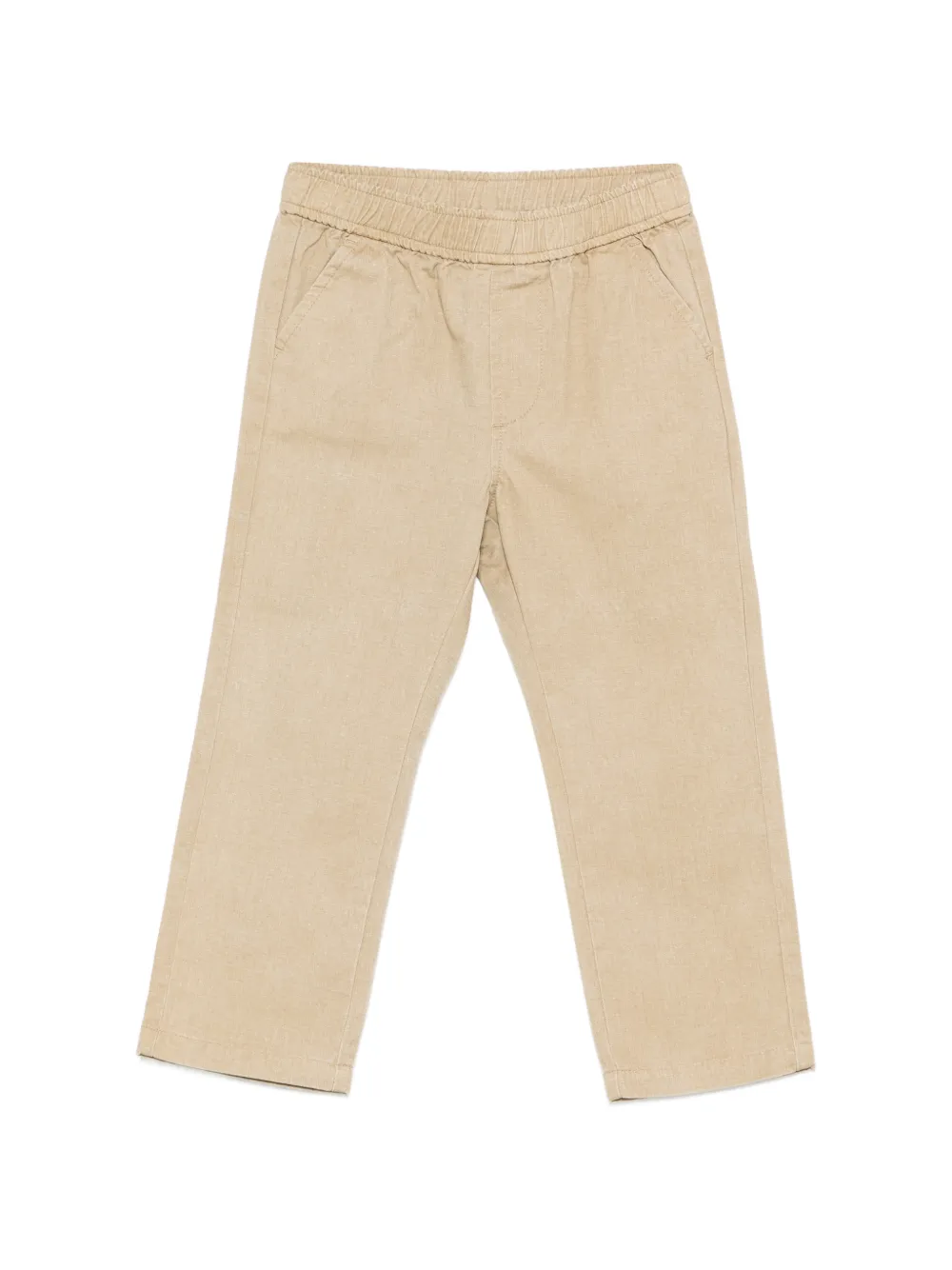 TRUSSARDI JUNIOR elasticated trousers - Marrone