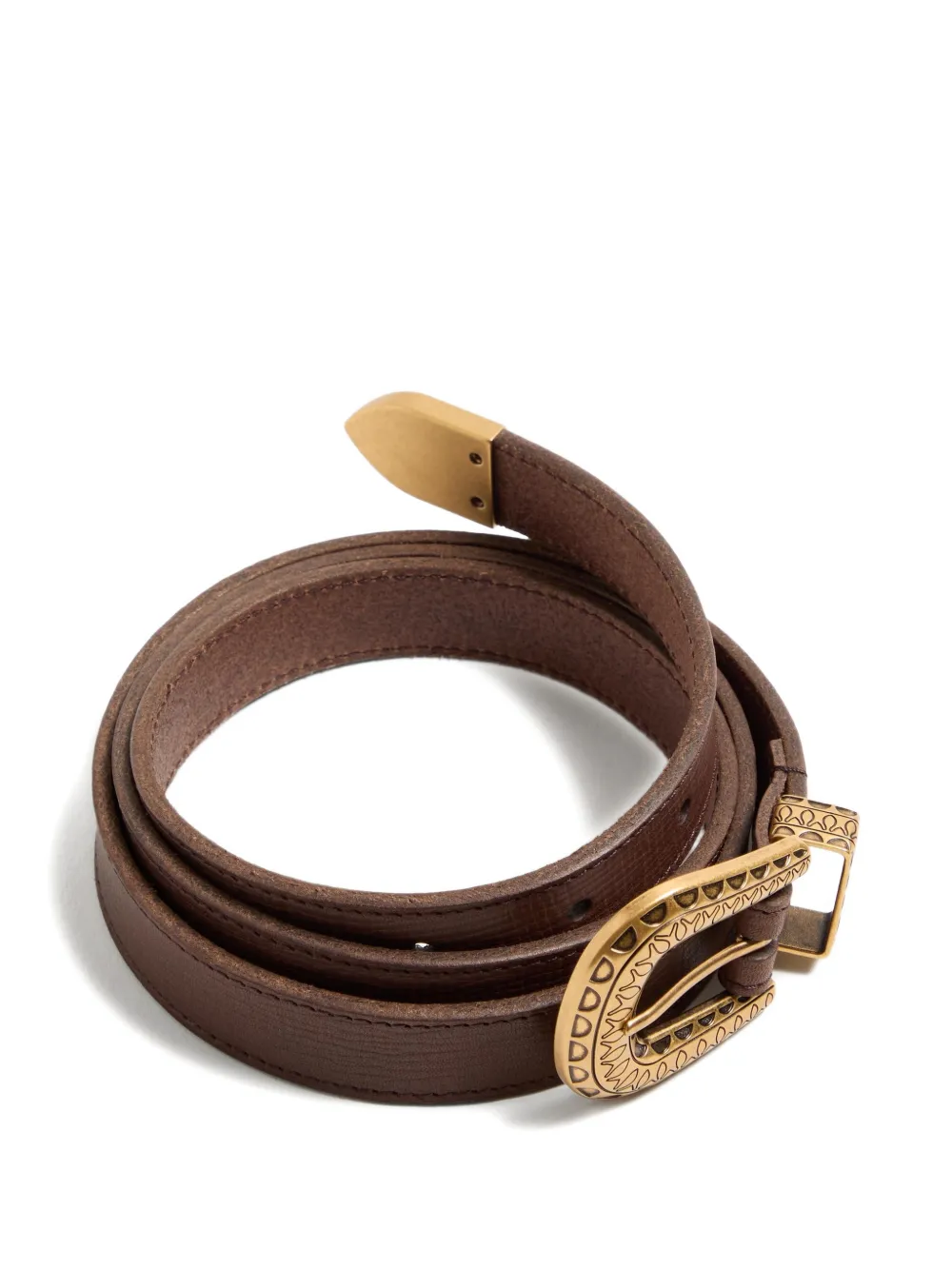 Valentino Garavani Vロゴ シグネチャー 20mm ベルト | ブラウン