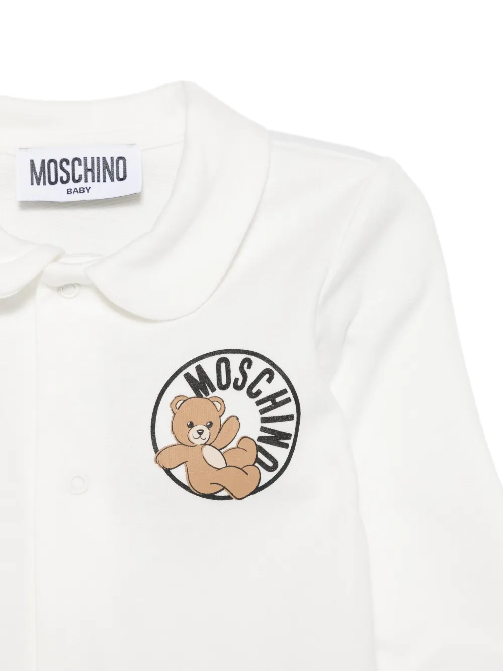 Moschino Kids Badpak met teddybeerpatch Wit
