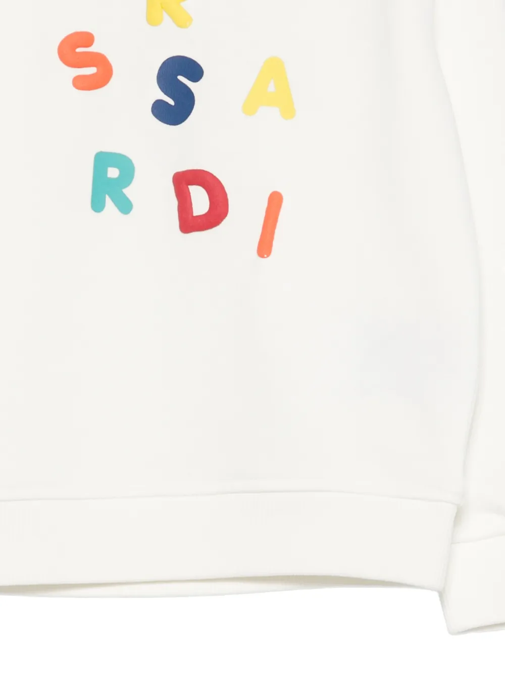 TRUSSARDI JUNIOR Sweater met grafische print Beige
