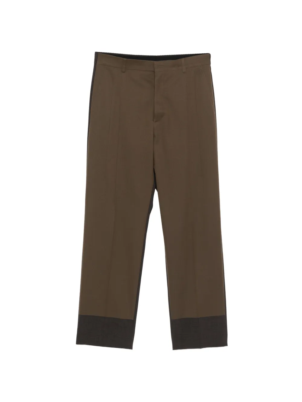 MM6 Maison Margiela belt-loops trousers - Marrone