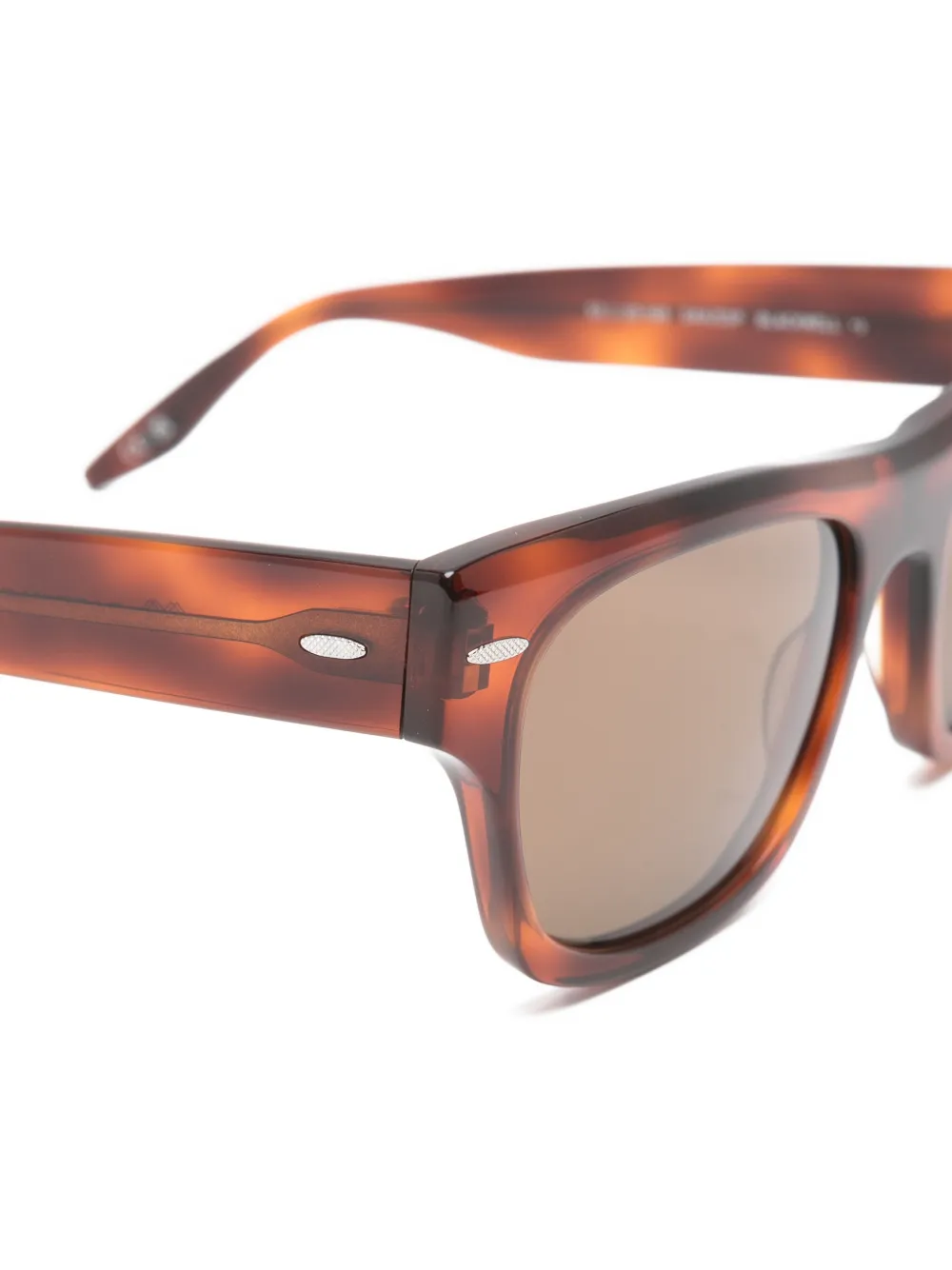 Barton Perreira Browline zonnebril Bruin