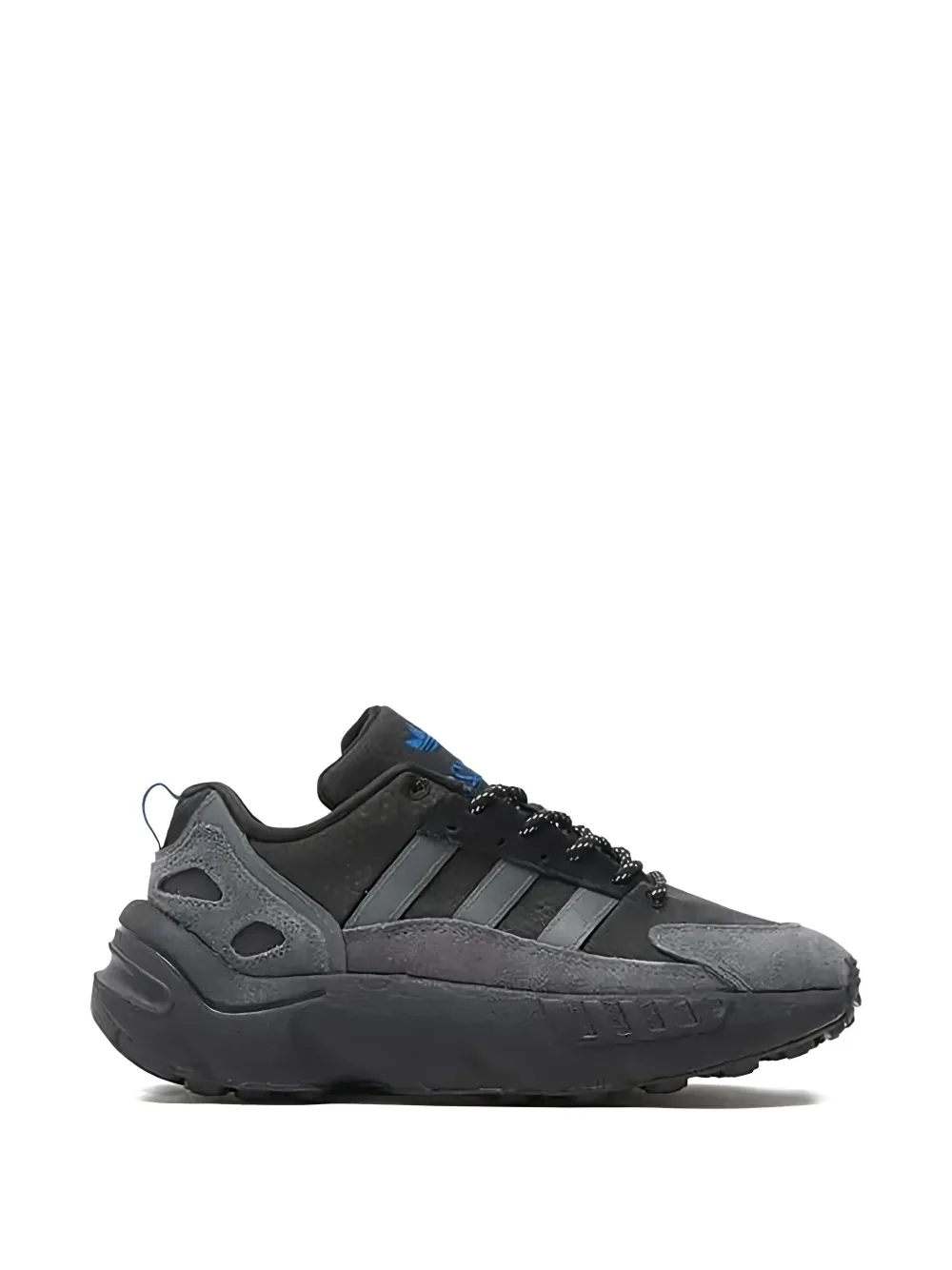 adidas Kids ZX 22 Boost "Core Black Grey Five" sneakers Zwart